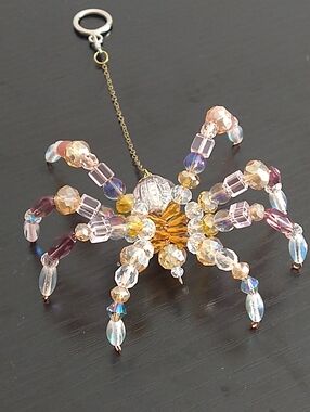 Handmade Colorful Beaded Sun Catcher